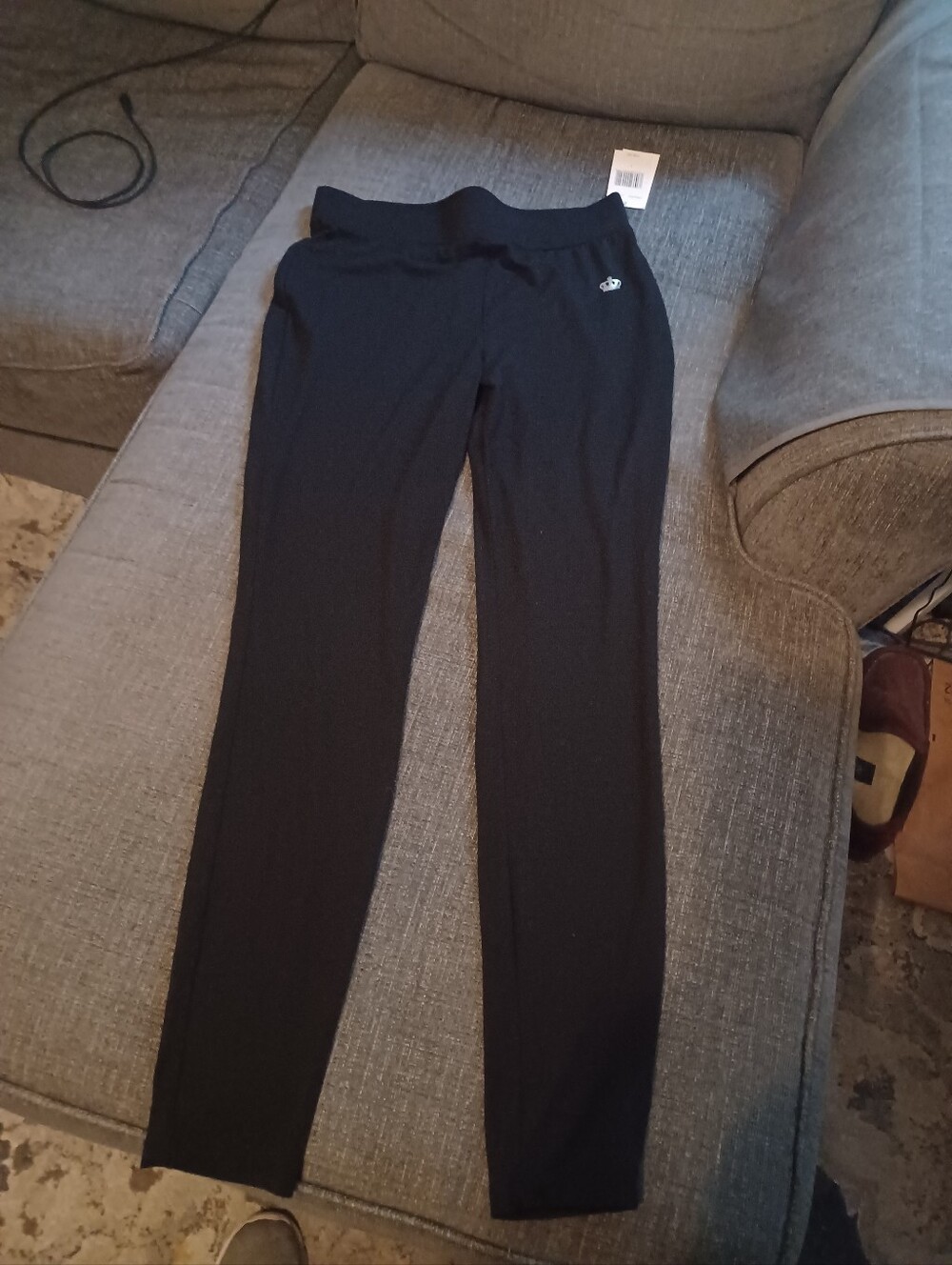 Juicy Couture Black Pants  With Logo